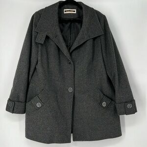 FINE AUSTRALIAN  WOOL BLEND‎ COAT